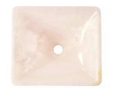 Pink Onyx Square Basin