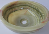 Green Onyx Round Small Basin