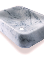 Carrara Marble Rectangular Basin - StonesWork