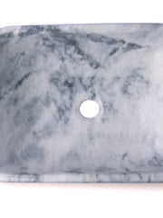 Carrara Marble Rectangular Basin - StonesWork