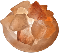 Fire Bowl Salt Lamp - StonesWork