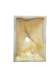 Honey Onyx Rectangular Basin