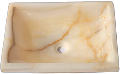 Honey Onyx Rectangular Basin