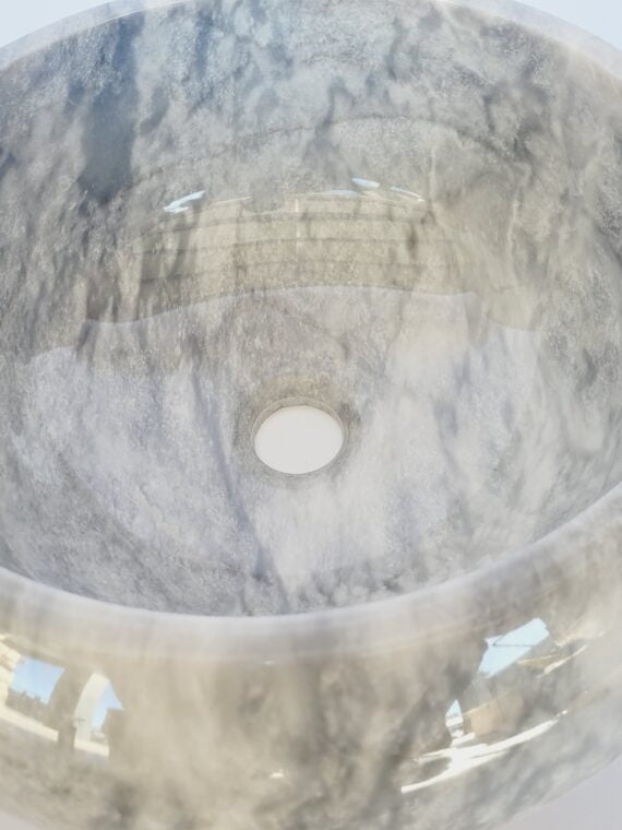 Carrara Marble Ring Shaped Basin - StonesWork