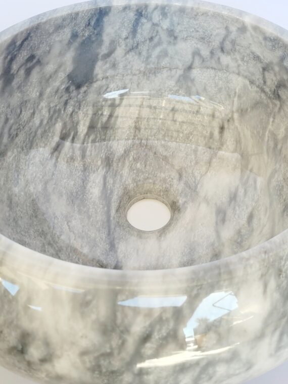 Carrara Marble Ring Shaped Basin - StonesWork