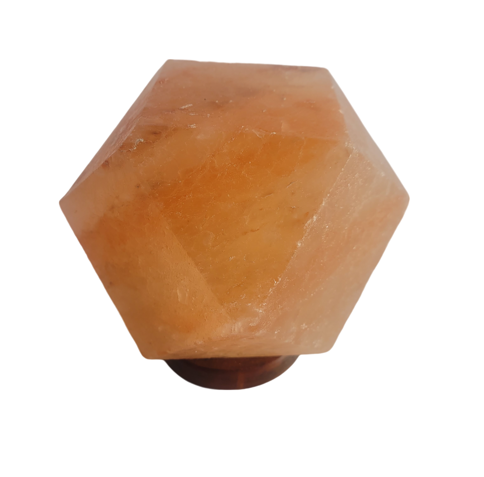 Diamond Shape Salt Lamp - StonesWork