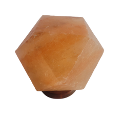 Diamond Shape Salt Lamp - StonesWork