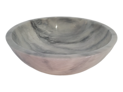 Carrara Marble Round Basin