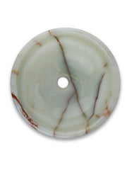 Green Onyx Round Basin - StonesWork