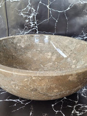 Oceanic Marble Round Basin - StonesWork