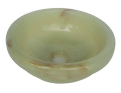 Green Onyx Round Medium Size Basin - StonesWork