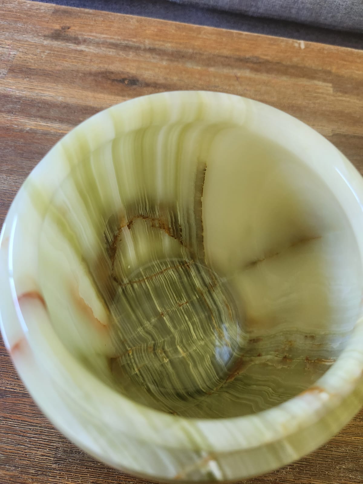 Handmade Green Onyx Urn – 18x15cm  Polished Marble Keepsake Container