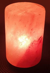 Cylinderical Shape Salt Lamp - StonesWork