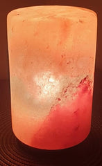 Cylinderical Shape Salt Lamp - StonesWork