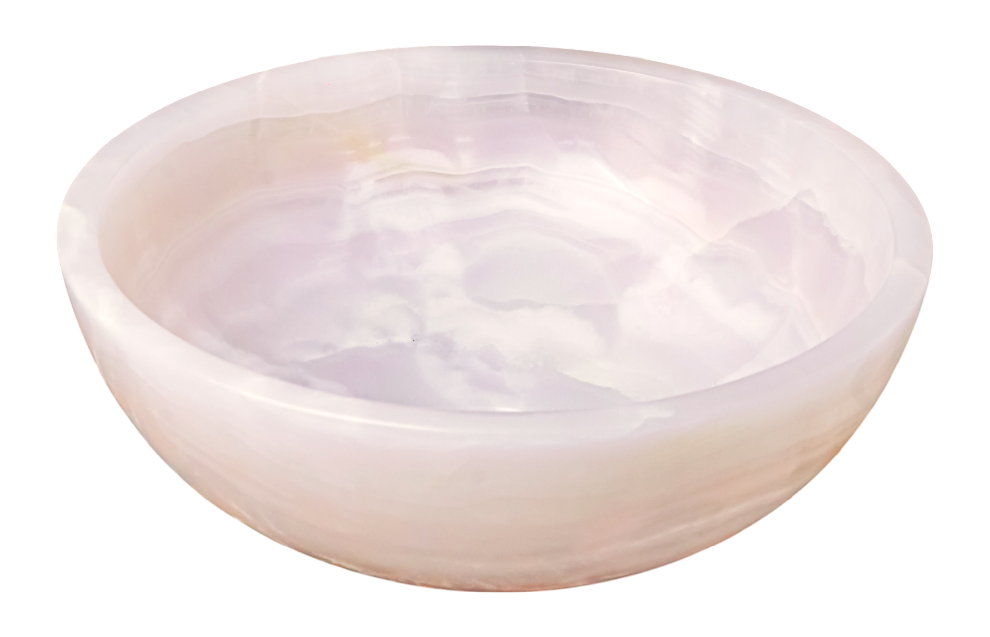 Pink Onyx Round Basin