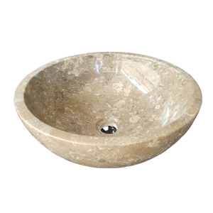 Oceanic Marble Round Basin - StonesWork