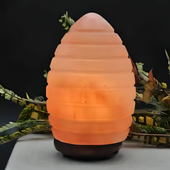 Salt Lamp Carved Egg Shape 2.5 kg