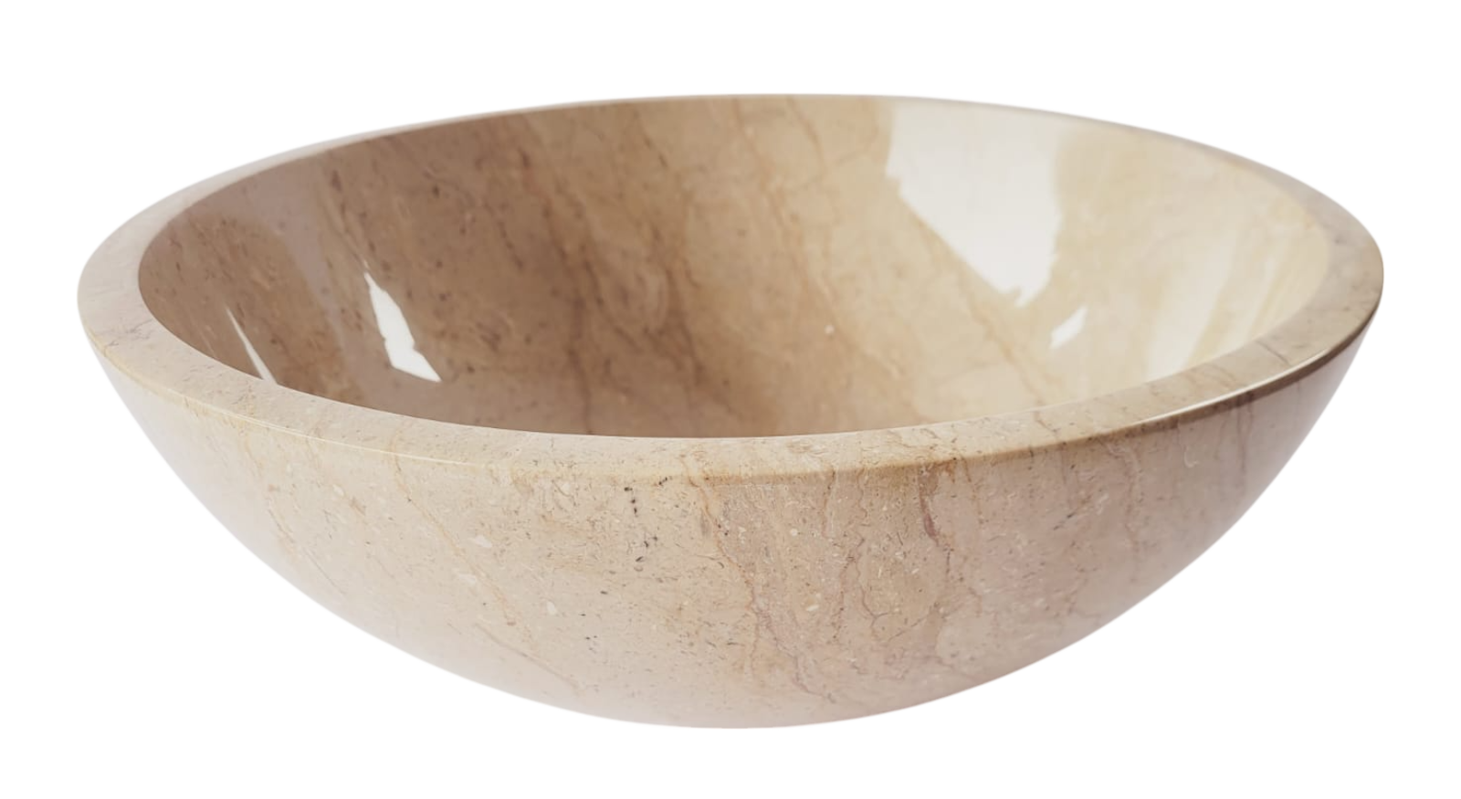 Botticino Round Marble Basin