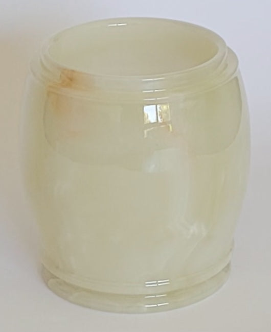 Handmade Green Onyx Urn – 18x15cm  Polished Marble Keepsake Container